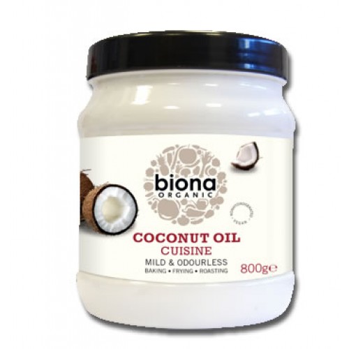 Biona Organic Coconut Cuisine Odourless Coconut Oil G