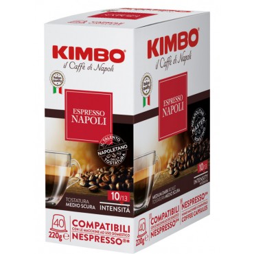 Kimbo Espresso Napoli X Nespresso Capsule