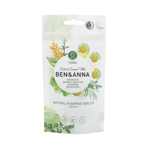 BEN & ANNA Shampoo Tablets Tonic 120g