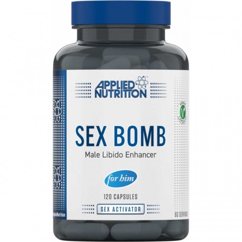Applied Nutrition Sex Bomb Male 120 Capsules 