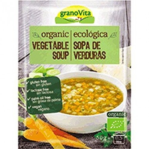 Granovita Organic Vegetable Soup Sachet 50g