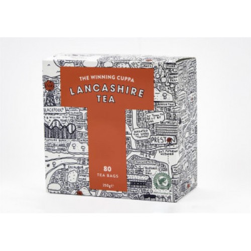 Lancashire Tea 80 Teabags Box