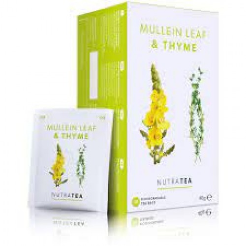 NutraTea Mullein Leaf & Thyme 20 Tea Bags