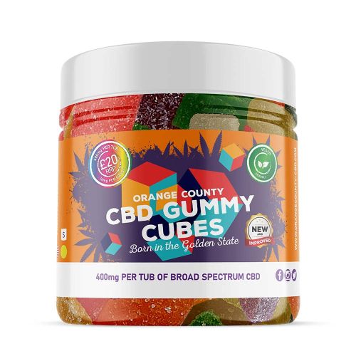 Orange County CBD Mixed Fruit Cubes 400mg