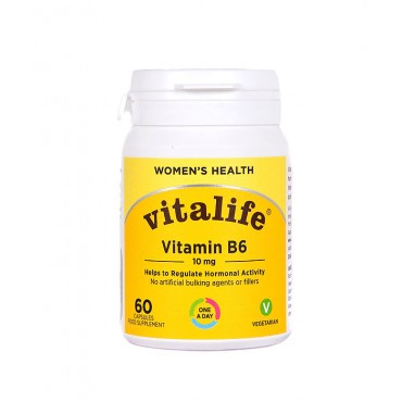 Vitalife Vitamin B6 10mg 60 Capsules
