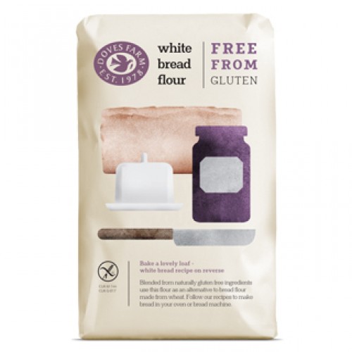 Doves Farm Gluten Free White Bread Flour 1kg