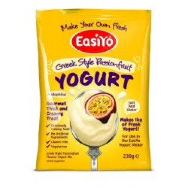 Easiyo Greek and Passion Fruit Flavour Yogurt 230g