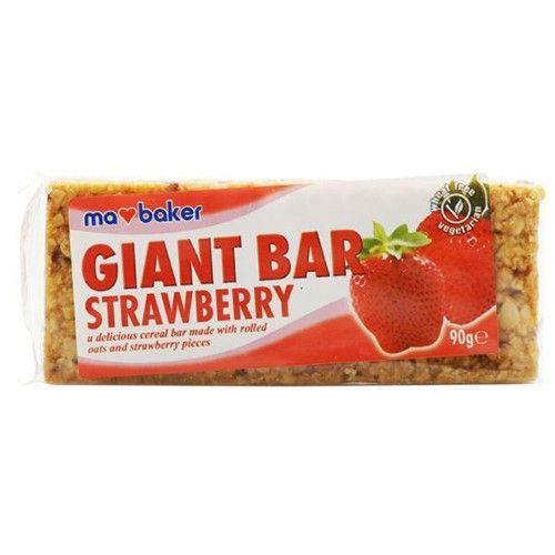 Ma Baker Giant Strawberry Bar 90g