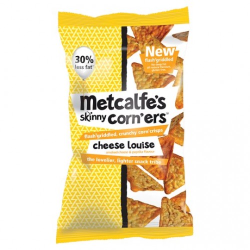 Metcalfe's Skinny Corners Cheese Louise 120g