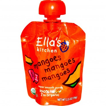 Ella's Kitchen Mangoes Mangoes Mangoes 70g