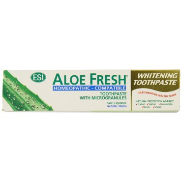 ESI Aloe Fresh Homeopathic Toothpaste 100ml